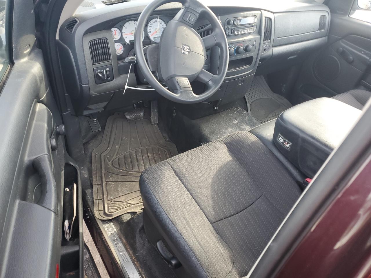 2004 Dodge RAM VIN 1D7HA16D54J156699 Copart auction photo, rear end damage thumbnail 8