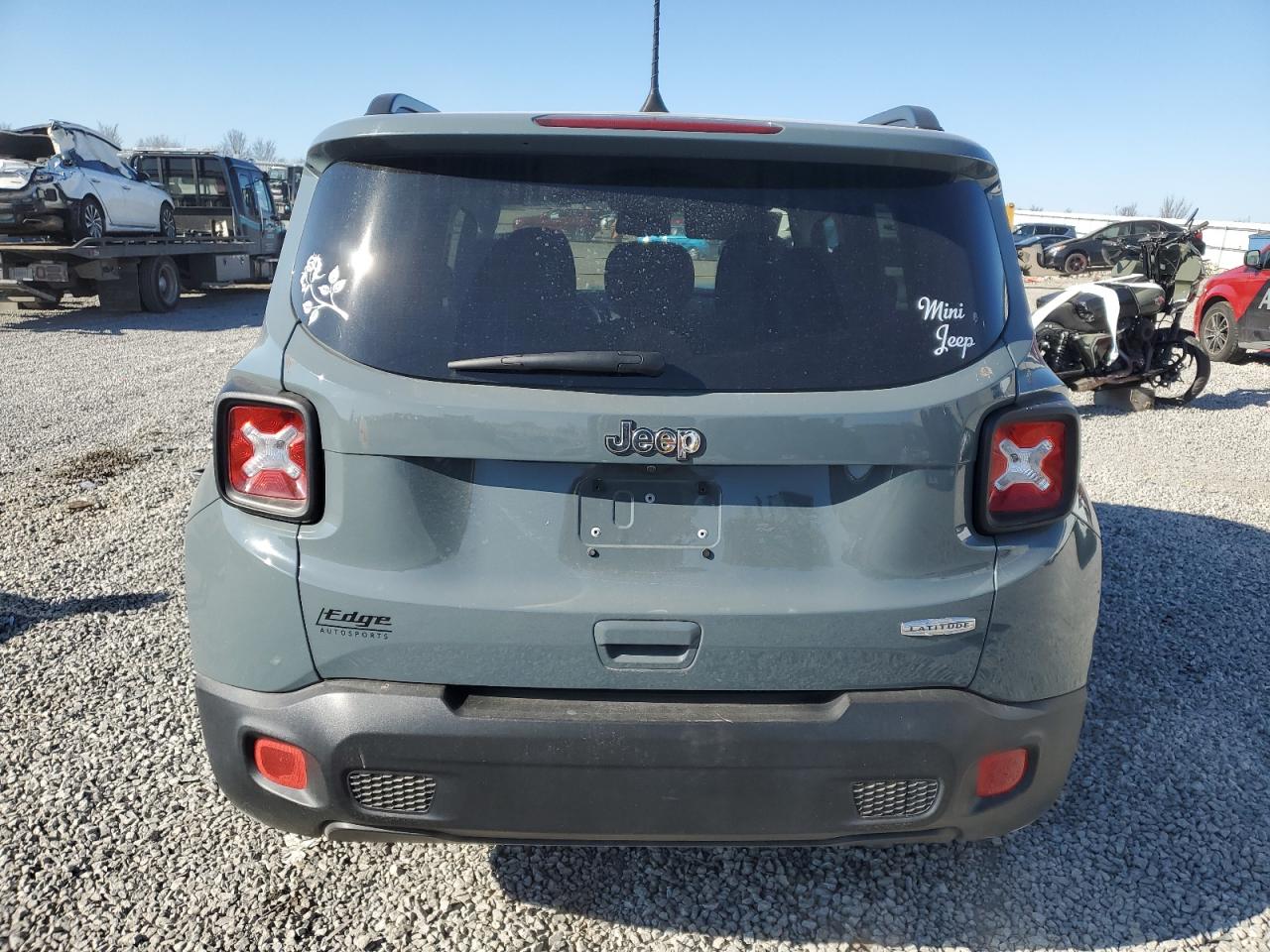 2018 Jeep Renegade VIN ZACCJABB3JPJ59828 Copart auction photo, front end damage thumbnail 6