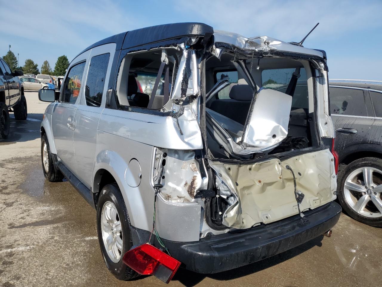 2008 Honda Element VIN 5J6YH28708L019208 Copart auction photo, rear end damage thumbnail 2