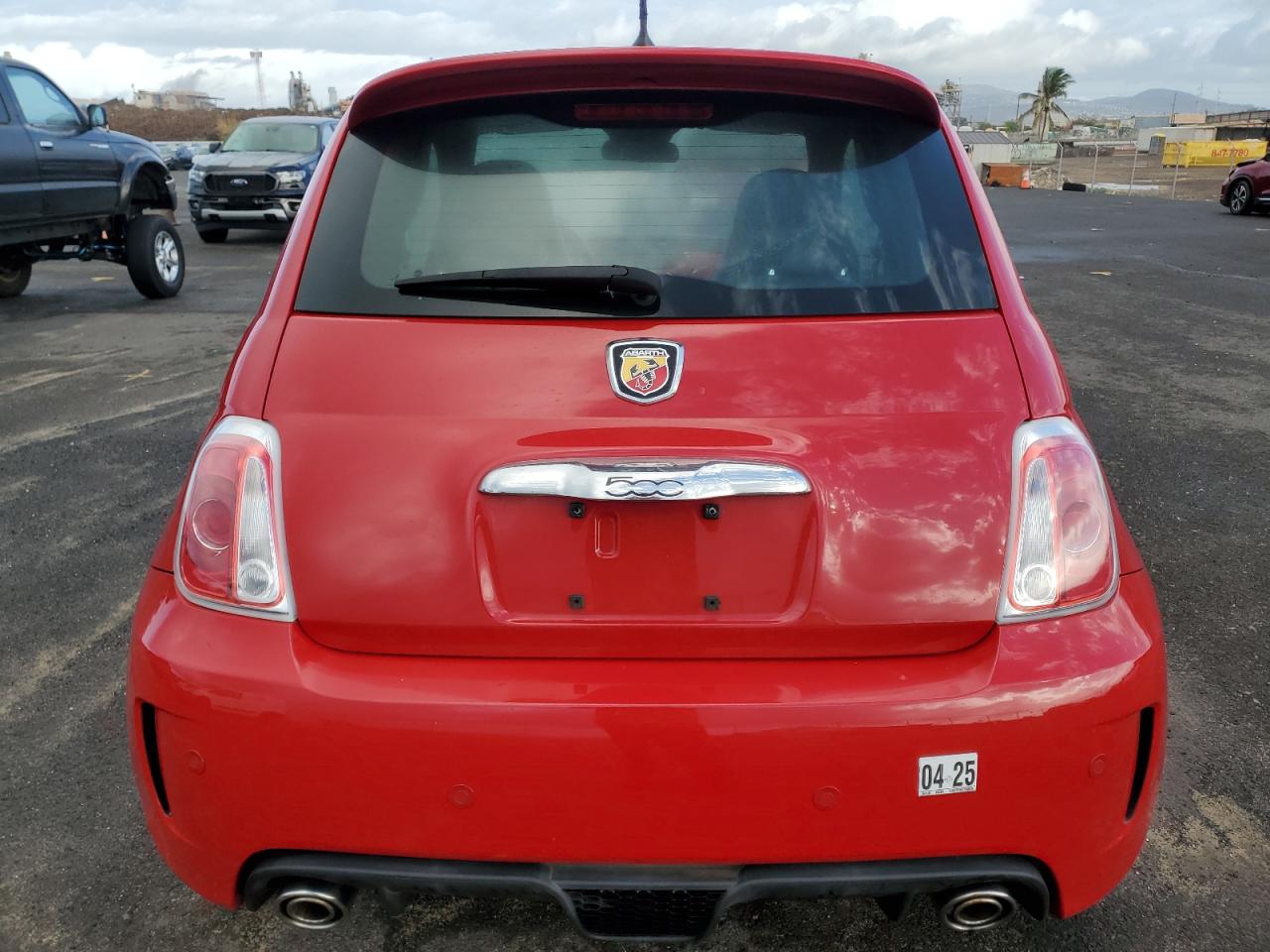 2014 Fiat 500 VIN 3C3CFFFH5ET288334 Copart auction photo, normal wear damage thumbnail 6