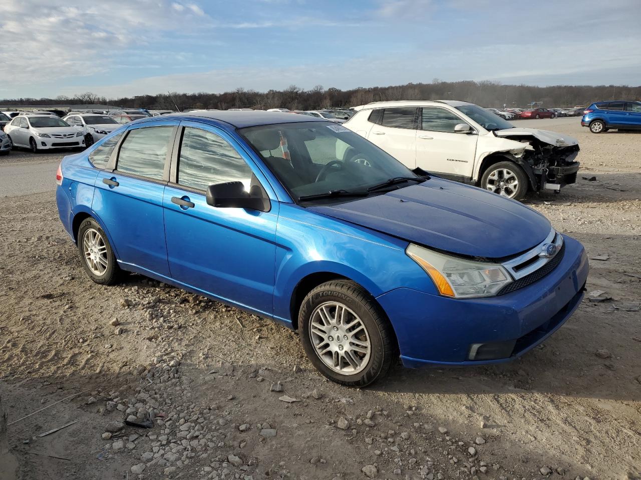 2010 Ford Focus VIN 1FAHP3FN1AW216849 Copart auction photo, front end / mechanical damage thumbnail 4