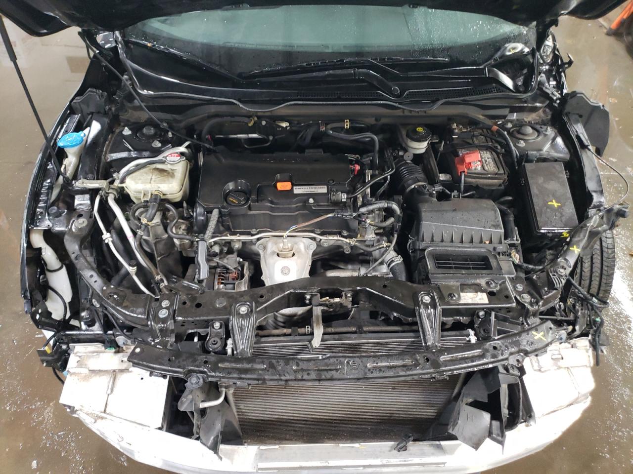 2020 Honda Civic VIN 2HGFC2F80LH582175 Copart auction photo, front end damage thumbnail 11