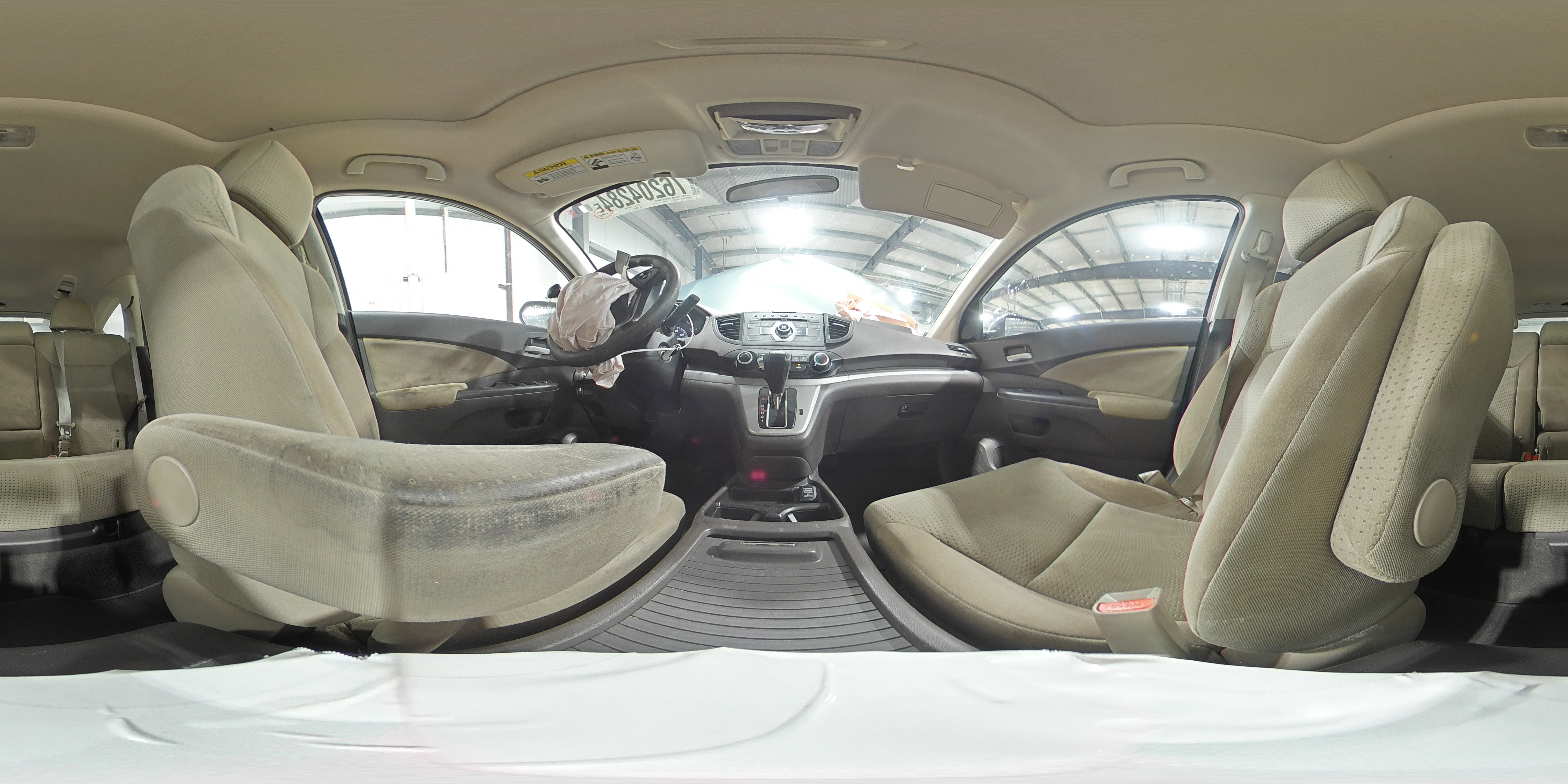2012 Honda CR-V VIN 2HKRM4H52CH606040 Copart auction photo, front end damage thumbnail 16