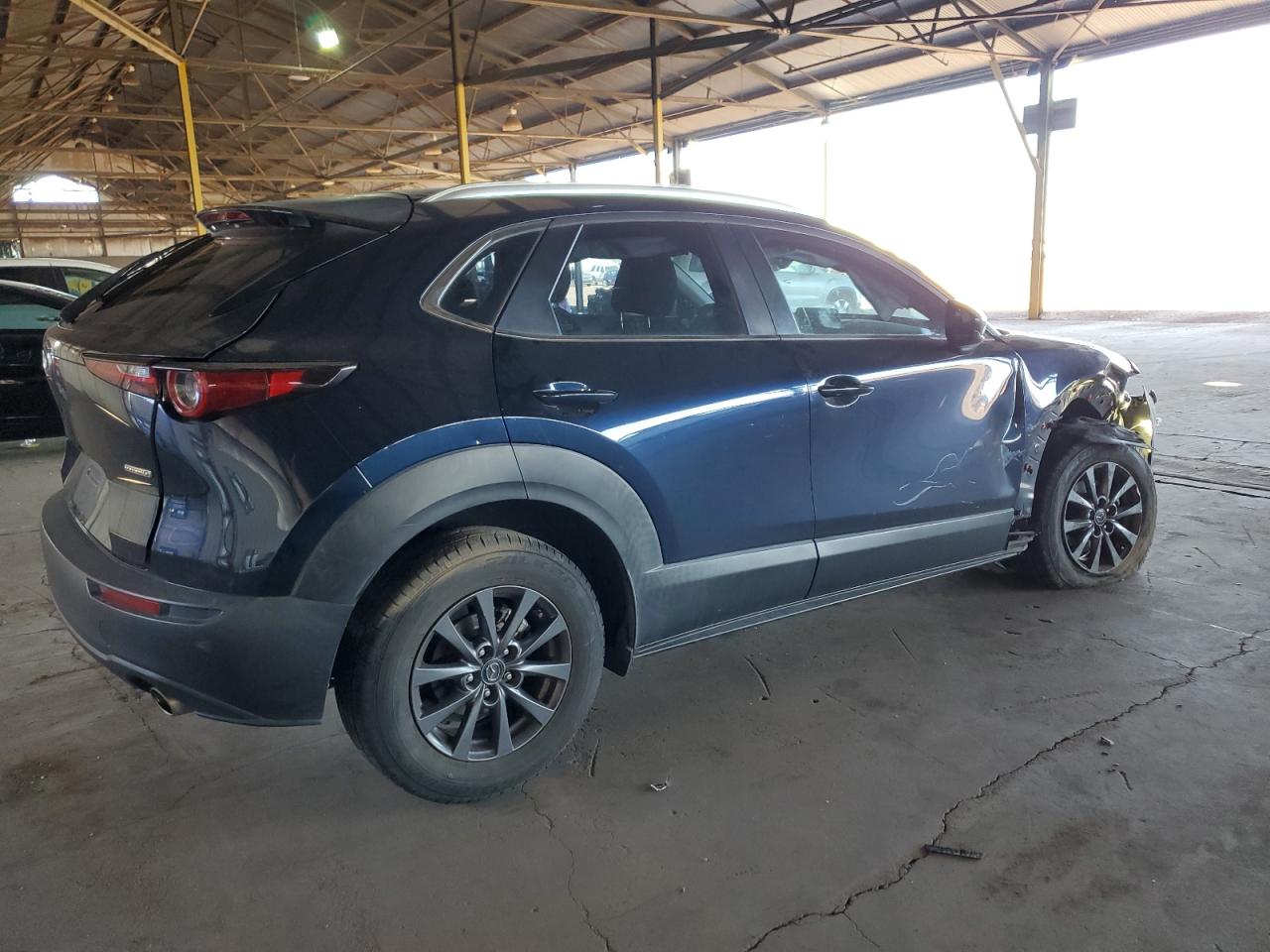 2020 Mazda CX-30 VIN 3MVDMABL5LM134294 Copart auction photo, front end / mechanical damage thumbnail 3