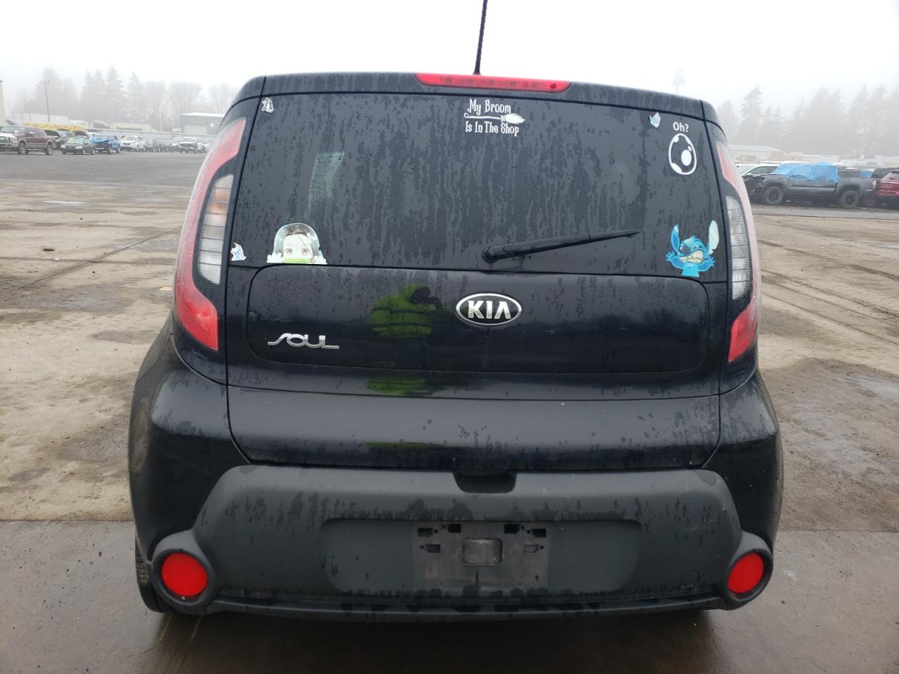 2015 KIA Soul VIN KNDJN2A20F7232504 Copart auction photo, front end / vandalism damage thumbnail 6