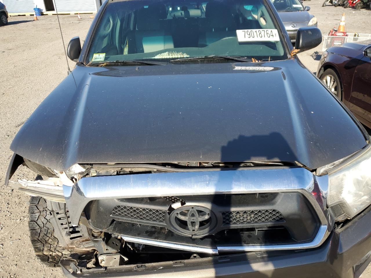 2015 Toyota Tacoma VIN 3TMLU4EN9FM170067 Copart auction photo, front end damage thumbnail 11