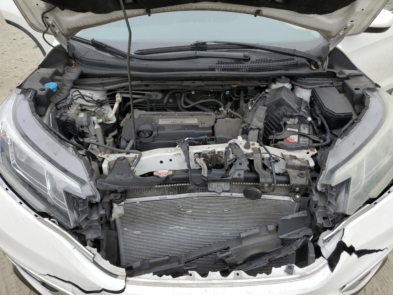 2015 Honda CR-V VIN 5J6RM4H73FL134653 Copart auction photo, front end damage thumbnail 12