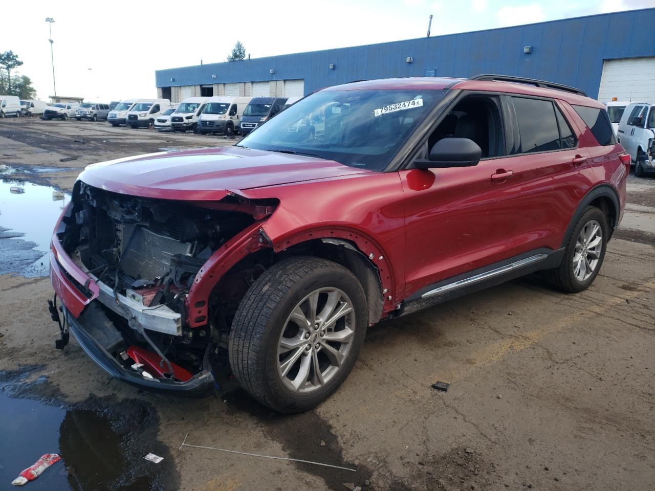 2020 Ford Explorer VIN 1FMSK8DH7LGA69423