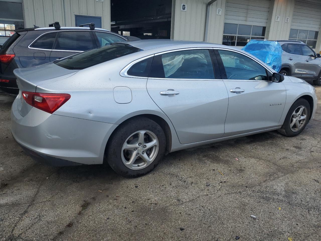 2018 Chevrolet Malibu VIN 1G1ZB5ST9JF191043 Copart auction photo, side / minor dent/scratches damage thumbnail 3