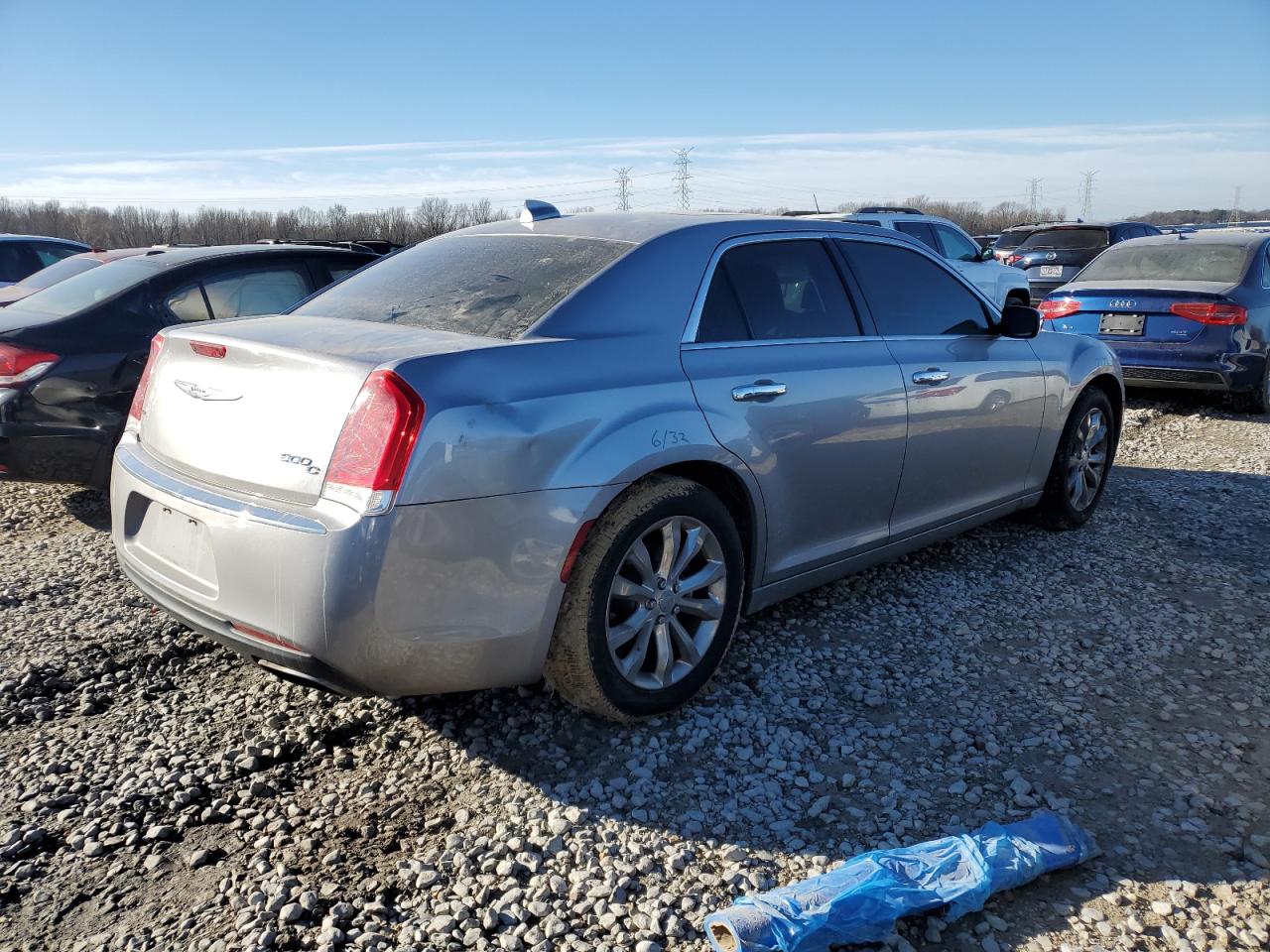 2016 Chrysler 300 VIN 2C3CCAKG6GH261826 Copart auction photo, side damage thumbnail 3