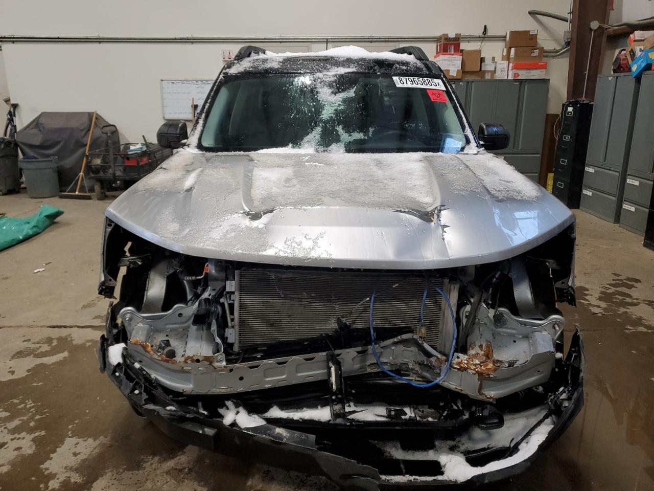 2023 Ford Bronco VIN 3FMCR9D96PRD18050 Copart auction photo, front end / side damage thumbnail 5