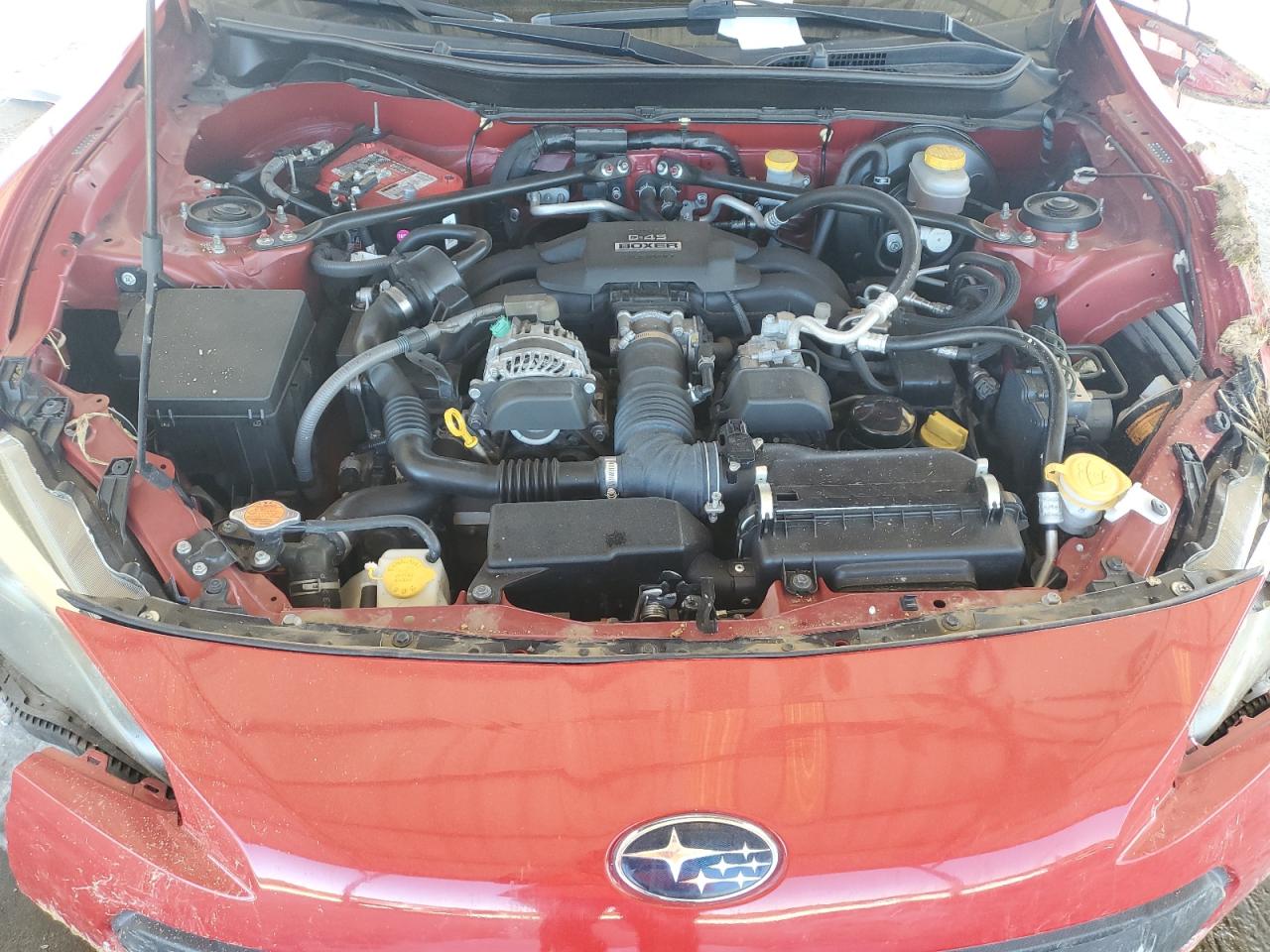 2013 Subaru BRZ VIN JF1ZCAC13D1600445 Copart auction photo, all over damage thumbnail 12