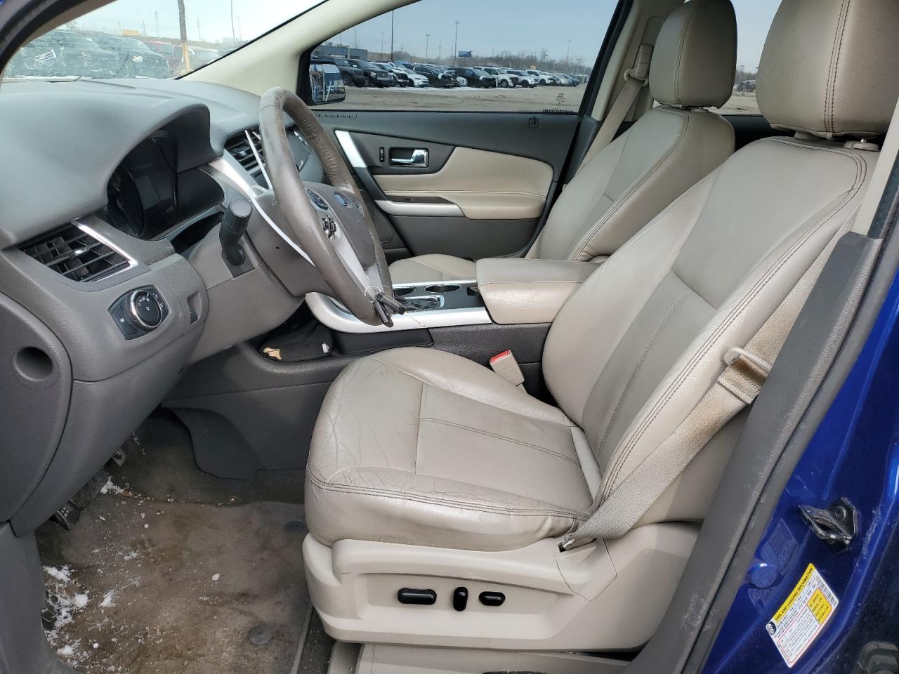 2013 Ford Edge VIN 2FMDK4JC0DBE32731 Copart auction photo, front end damage thumbnail 7