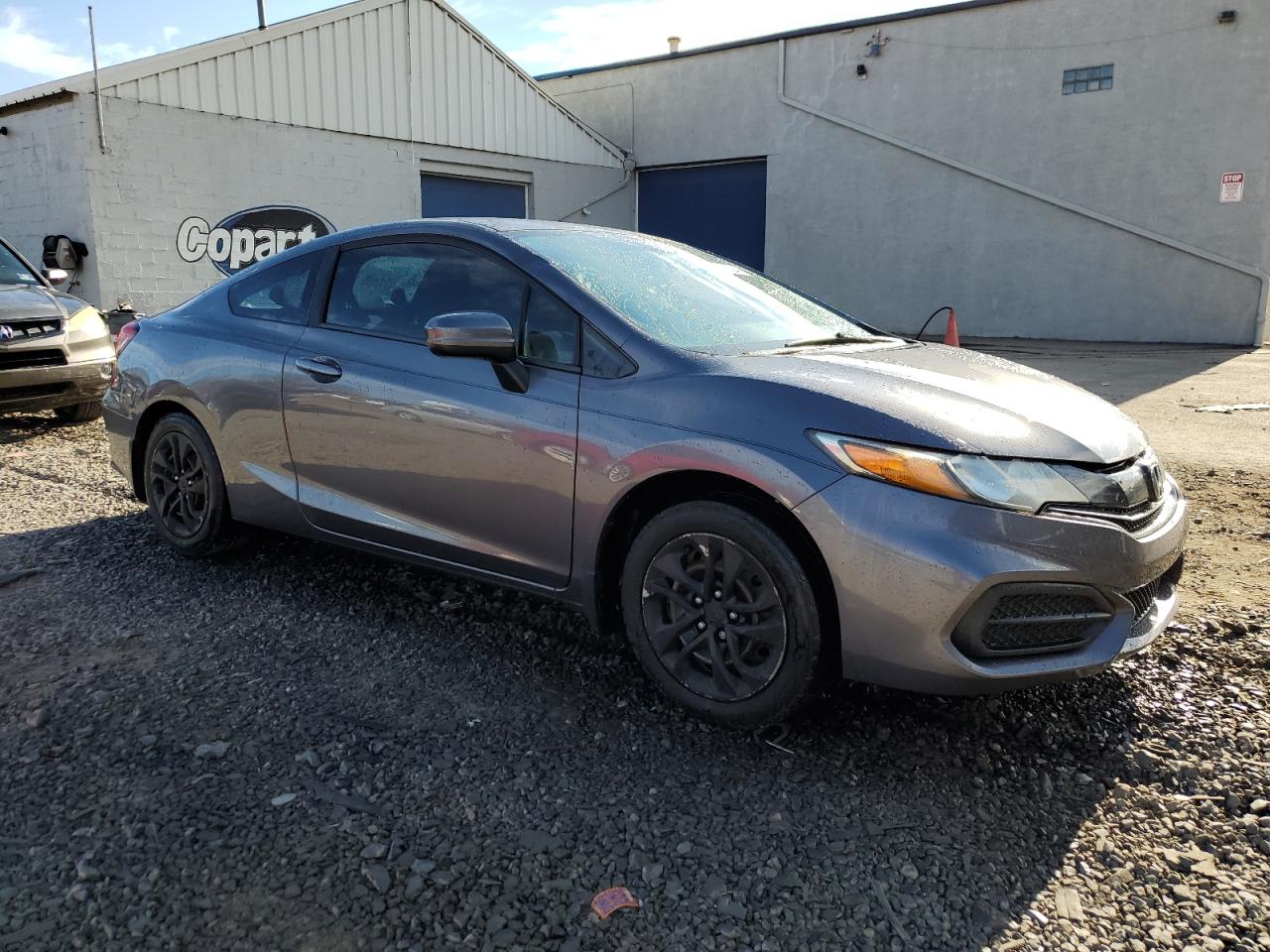 2014 Honda Civic VIN 2HGFG3B5XEH522168 Copart auction photo, rear end / side damage thumbnail 4