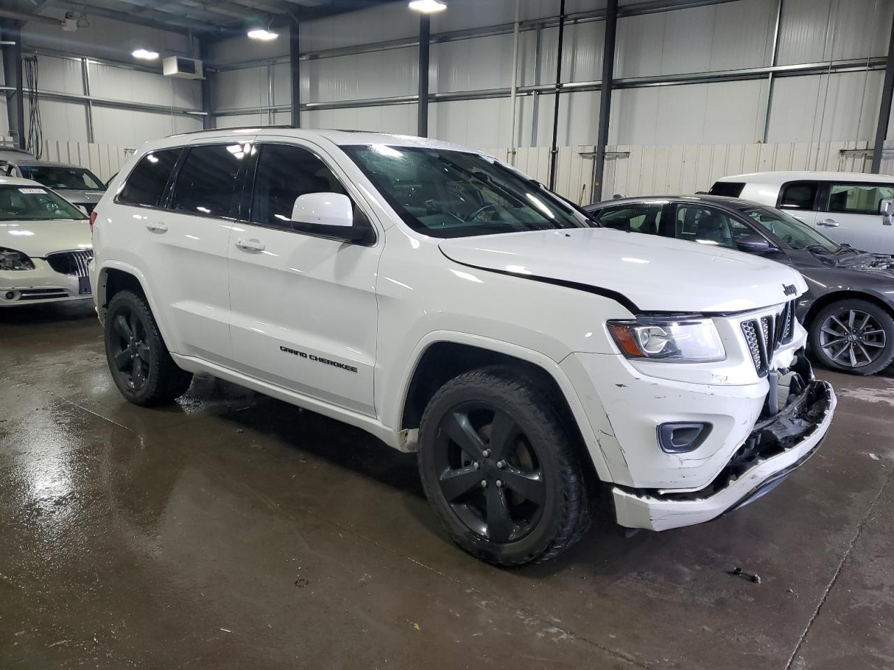 2014 Jeep Grand Cherokee VIN 1C4RJFAG8EC478739 Copart auction photo, front end damage thumbnail 4