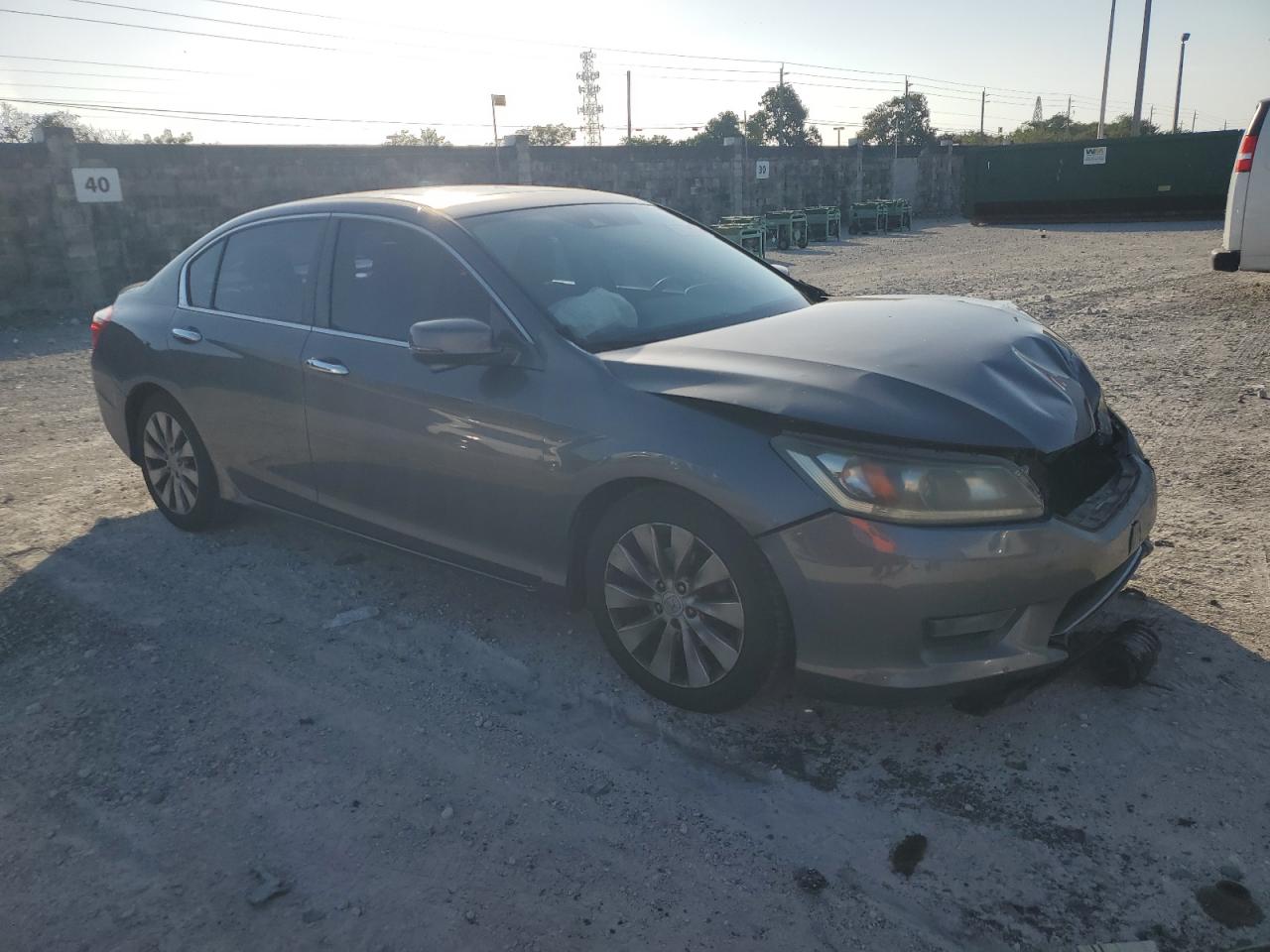 2015 Honda Accord VIN 1HGCR2F80FA071666 Copart auction photo, front end damage thumbnail 4