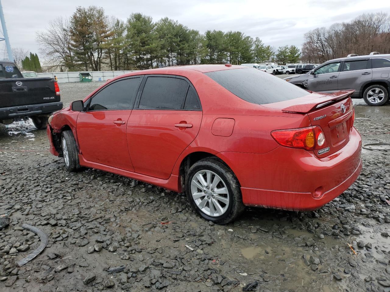 2010 Toyota Corolla VIN 2T1BU4EE9AC483228 Copart auction photo, front end damage thumbnail 2