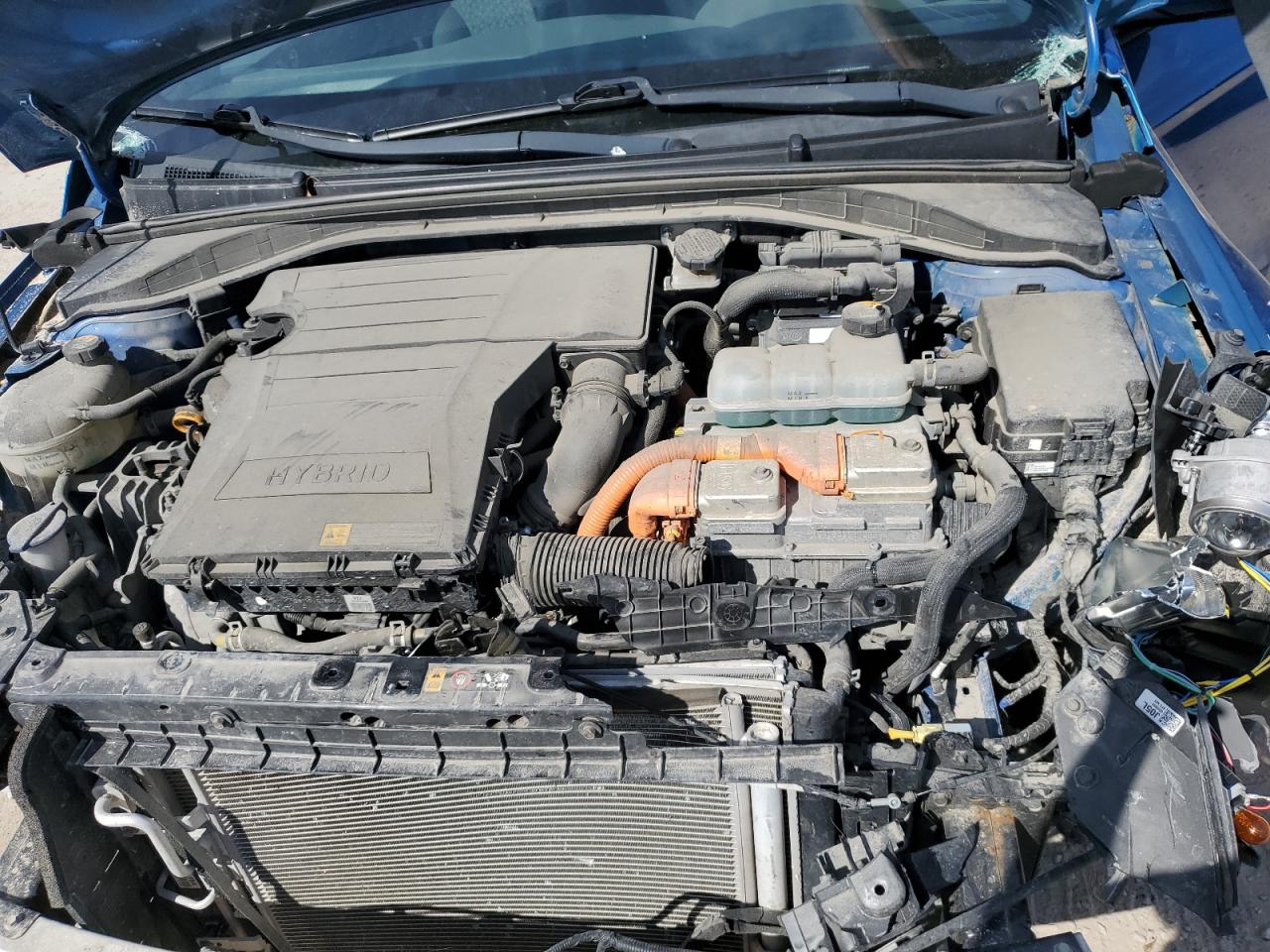 2018 Hyundai IONIQ VIN KMHC65LC0JU064852 Copart auction photo, front end damage thumbnail 11