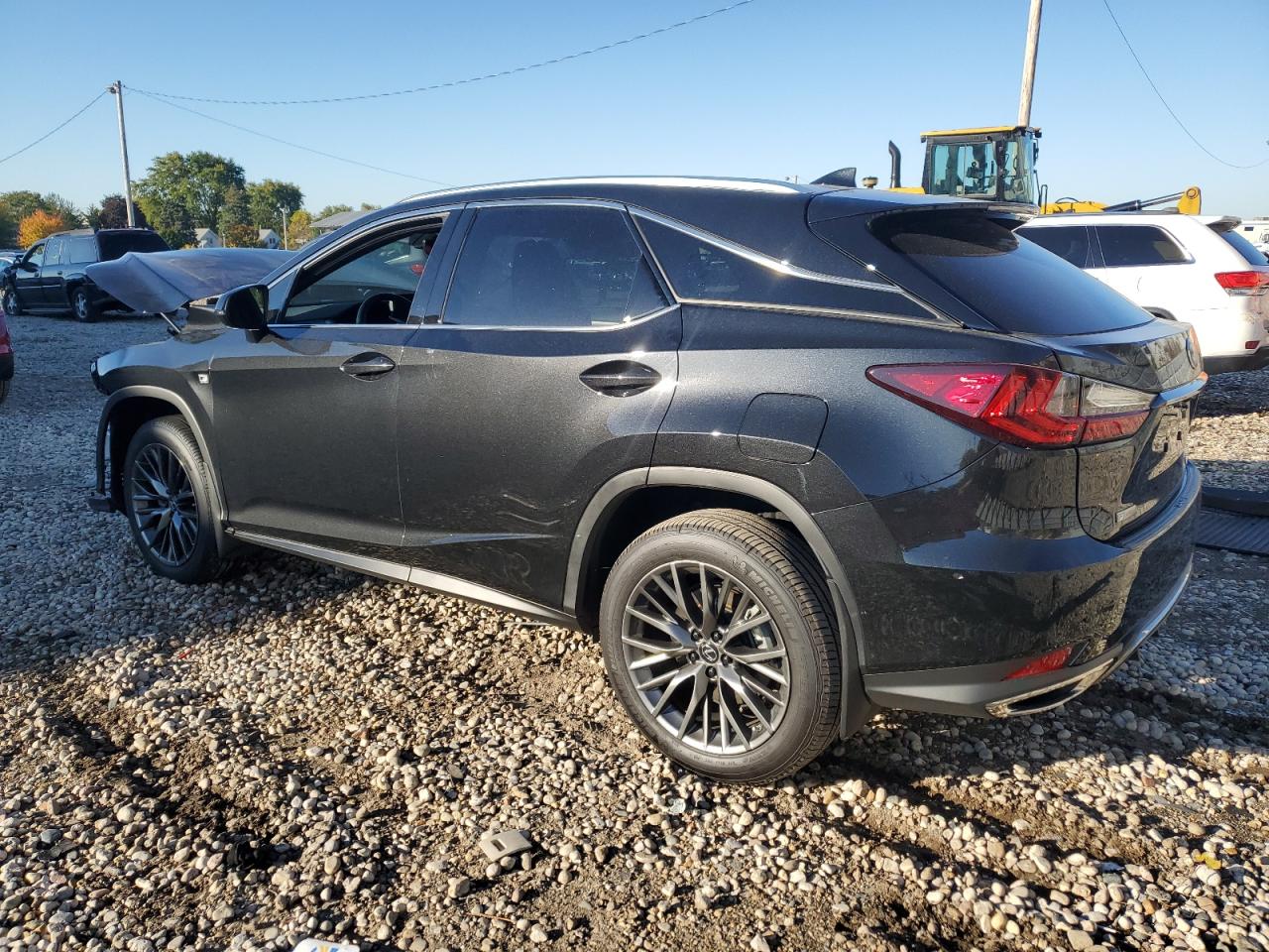 2022 Lexus RX VIN 2T2SZMDA3NC368626 Copart auction photo, front end damage thumbnail 2