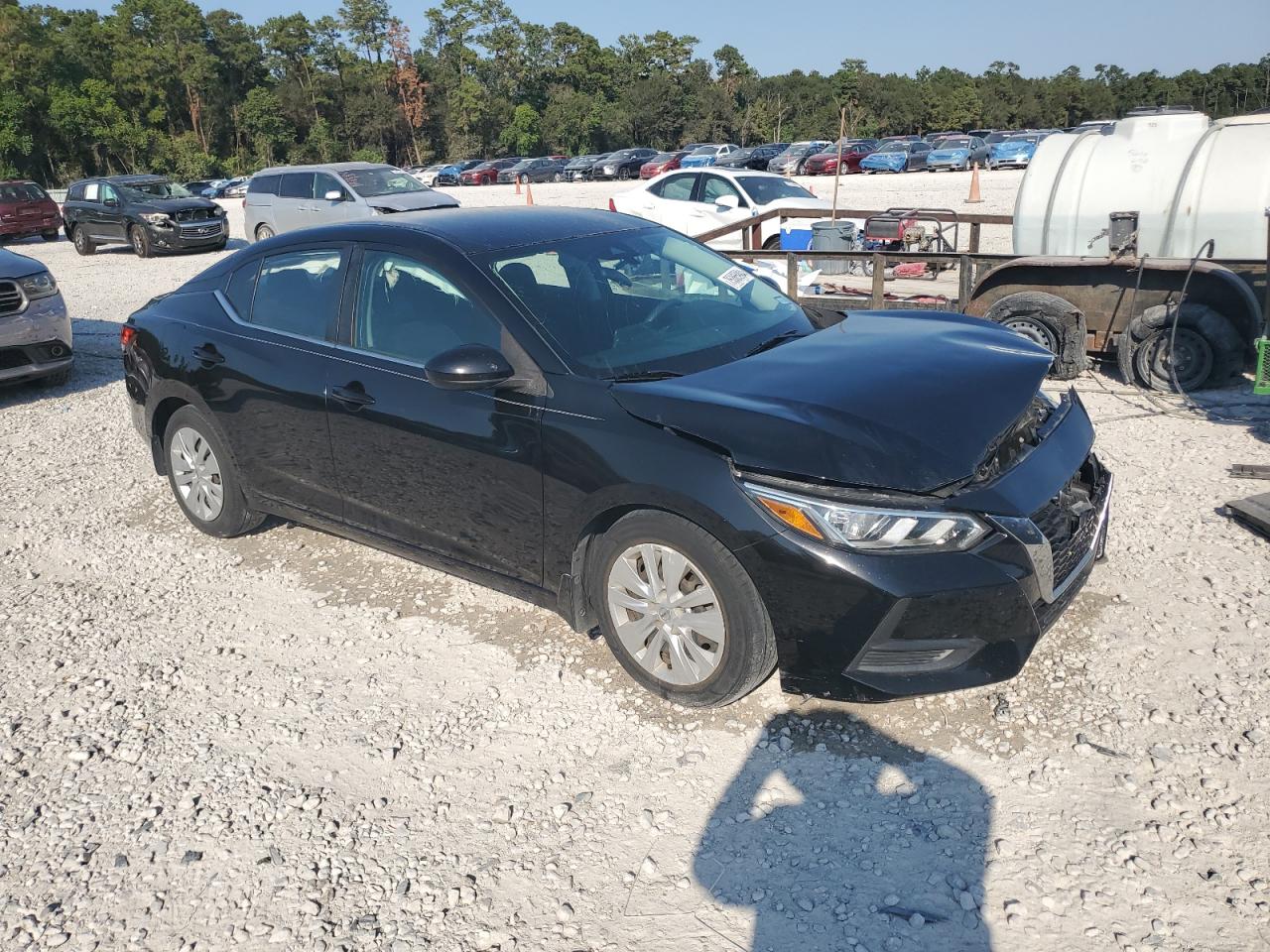 2020 Nissan Sentra VIN 3N1AB8BVXLY208793 Copart auction photo, front end damage thumbnail 4