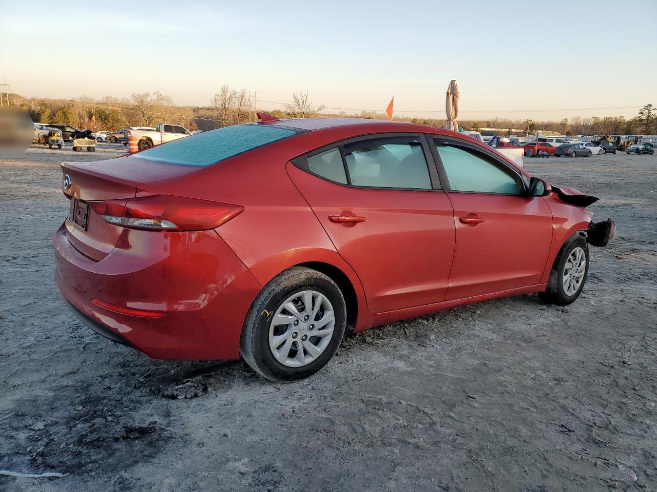 2017 Hyundai Elantra VIN 5NPD74LF3HH194509 Copart auction photo, front end damage thumbnail 3