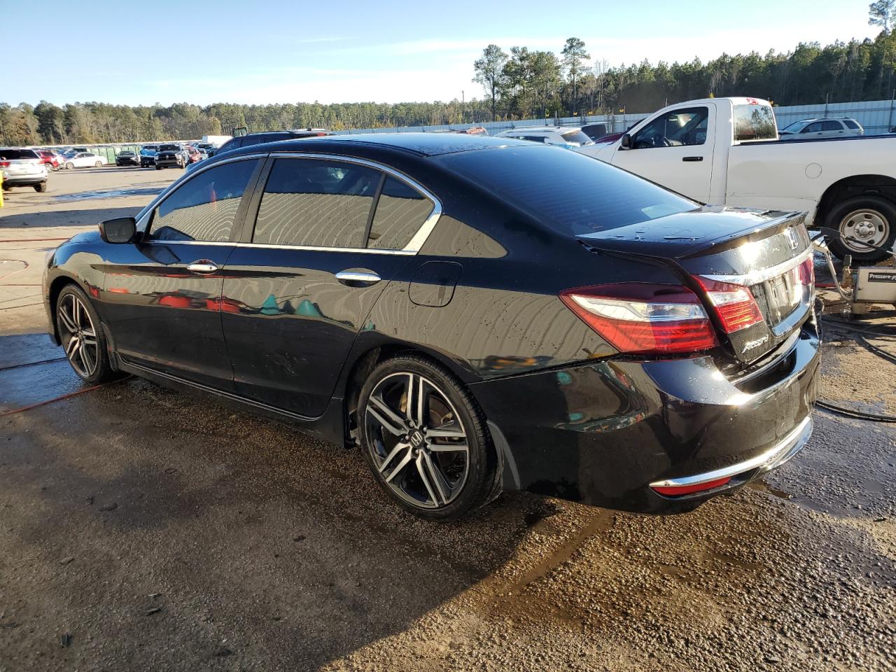 2016 Honda Accord VIN 1HGCR2F67GA156956 Copart auction photo, rear end damage thumbnail 2