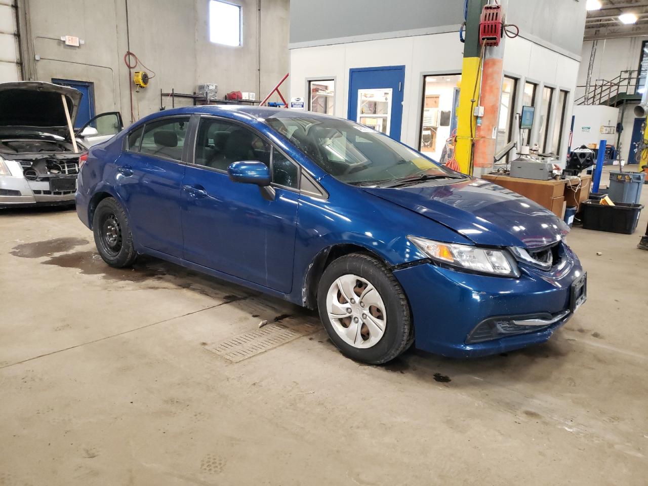 2015 Honda Civic VIN 19XFB2F57FE062448 Copart auction photo, front end damage thumbnail 4