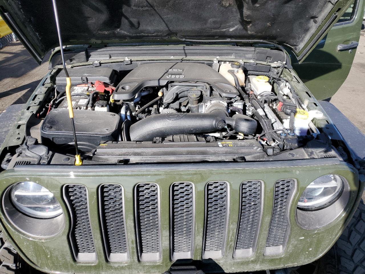 2020 Jeep Wrangler VIN 1C4HJXFG0LW306663 Copart auction photo, minor dent/scratches damage thumbnail 11