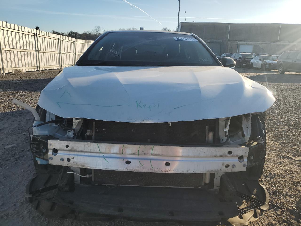 2018 Toyota Camry VIN 4T1BZ1HK1JU017115 Copart auction photo, front end / side damage thumbnail 5