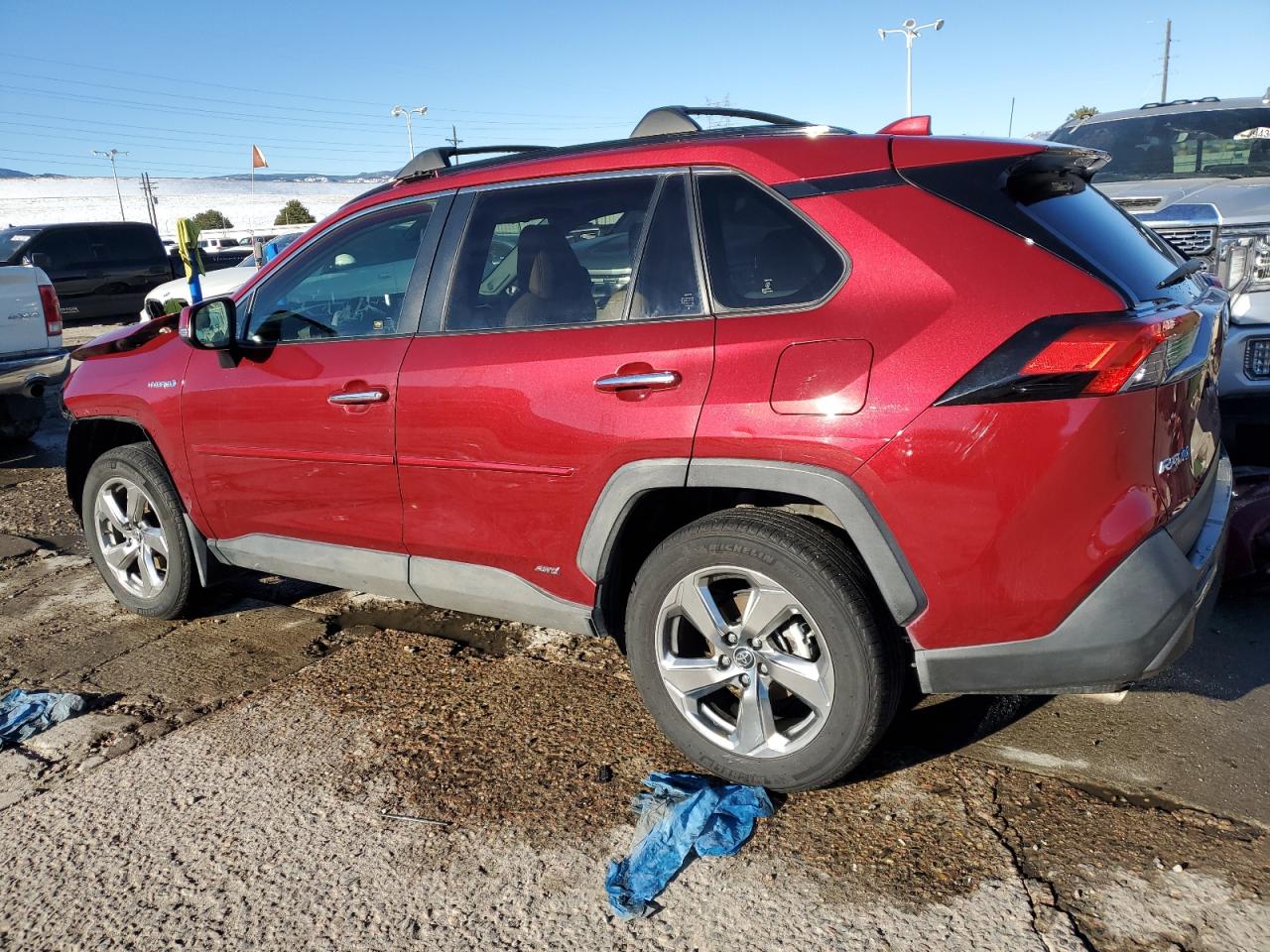2019 Toyota RAV 4 VIN JTMDWRFV6KD511893 Copart auction photo, front end damage thumbnail 2