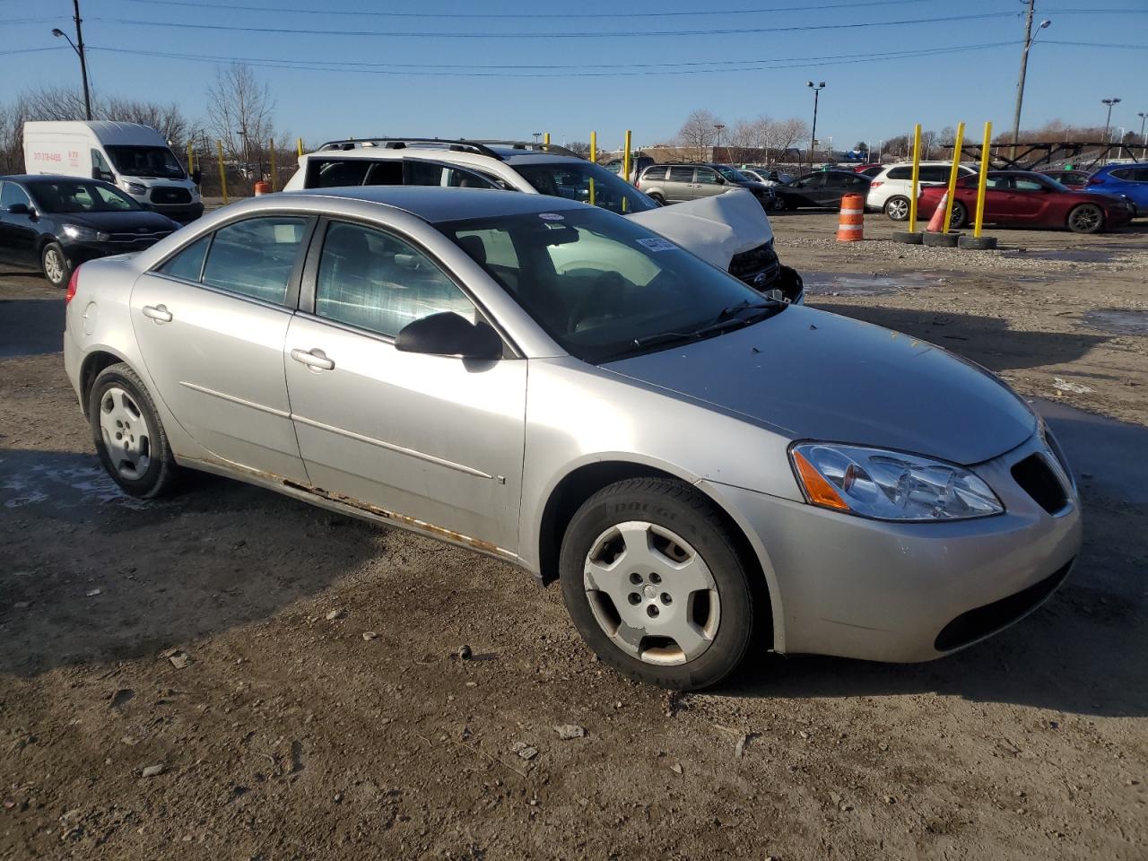 2007 Pontiac G6 VIN 1G2ZF58B774273923 Copart auction photo, burn - engine / mechanical damage thumbnail 4