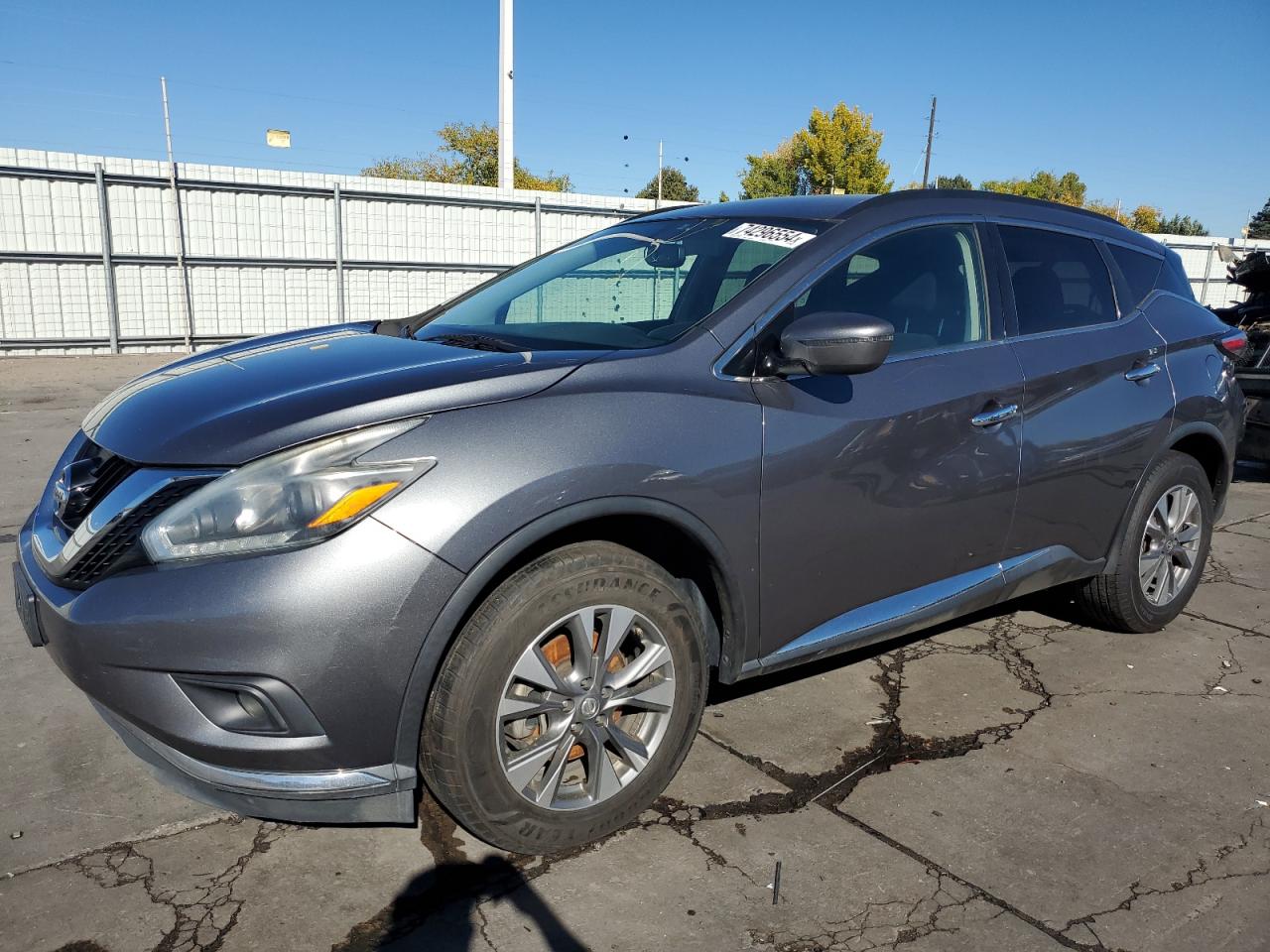 2018 Nissan Murano VIN 5N1AZ2MH1JN157543
