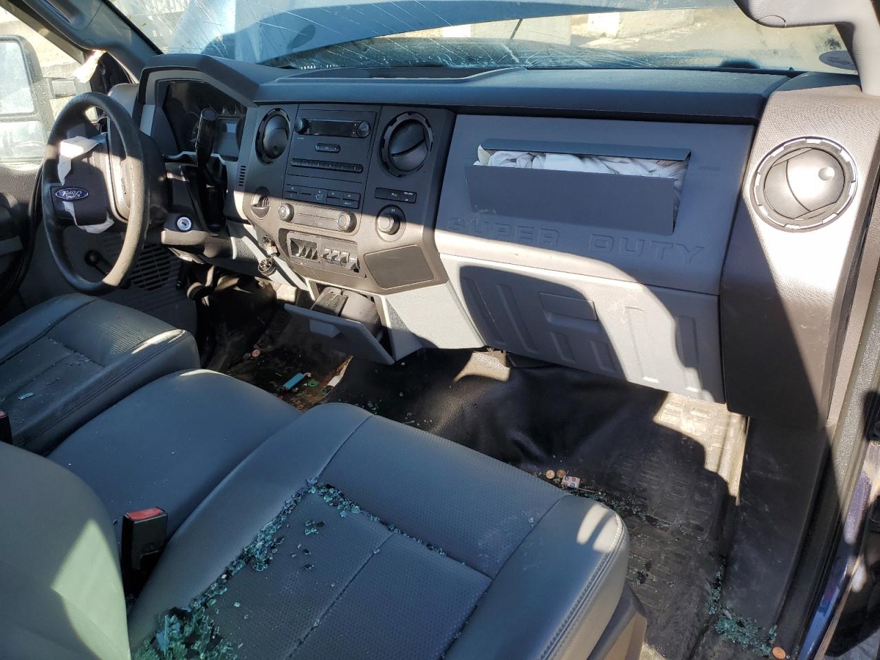 2014 Ford F250 VIN 1FDBF2A60EEB19775 Copart auction photo, front end / side damage thumbnail 8