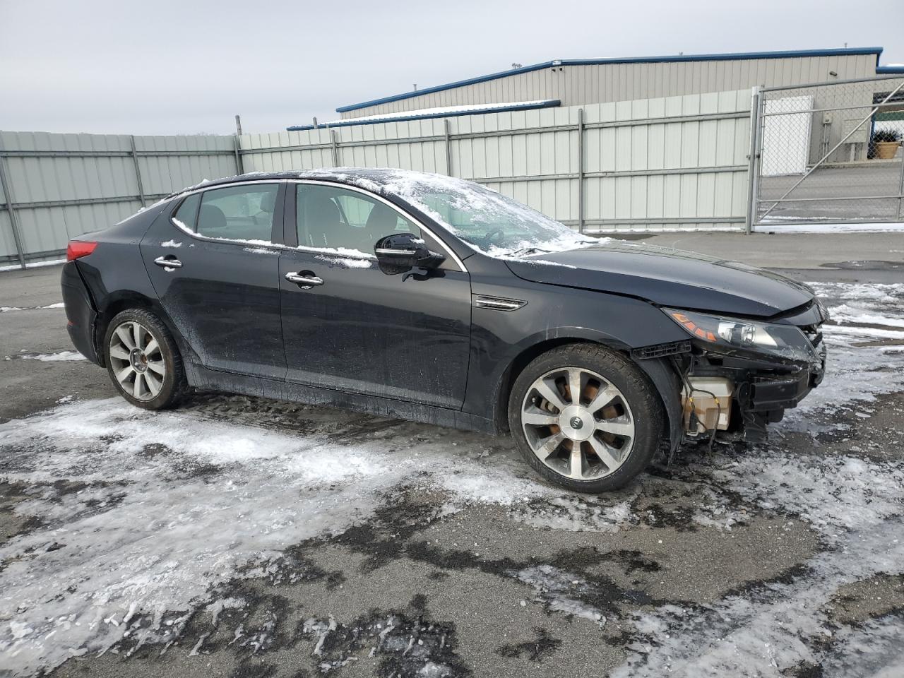2013 KIA Optima VIN 5XXGR4A66DG176957 Copart auction photo, front end / minor dent/scratches damage thumbnail 4