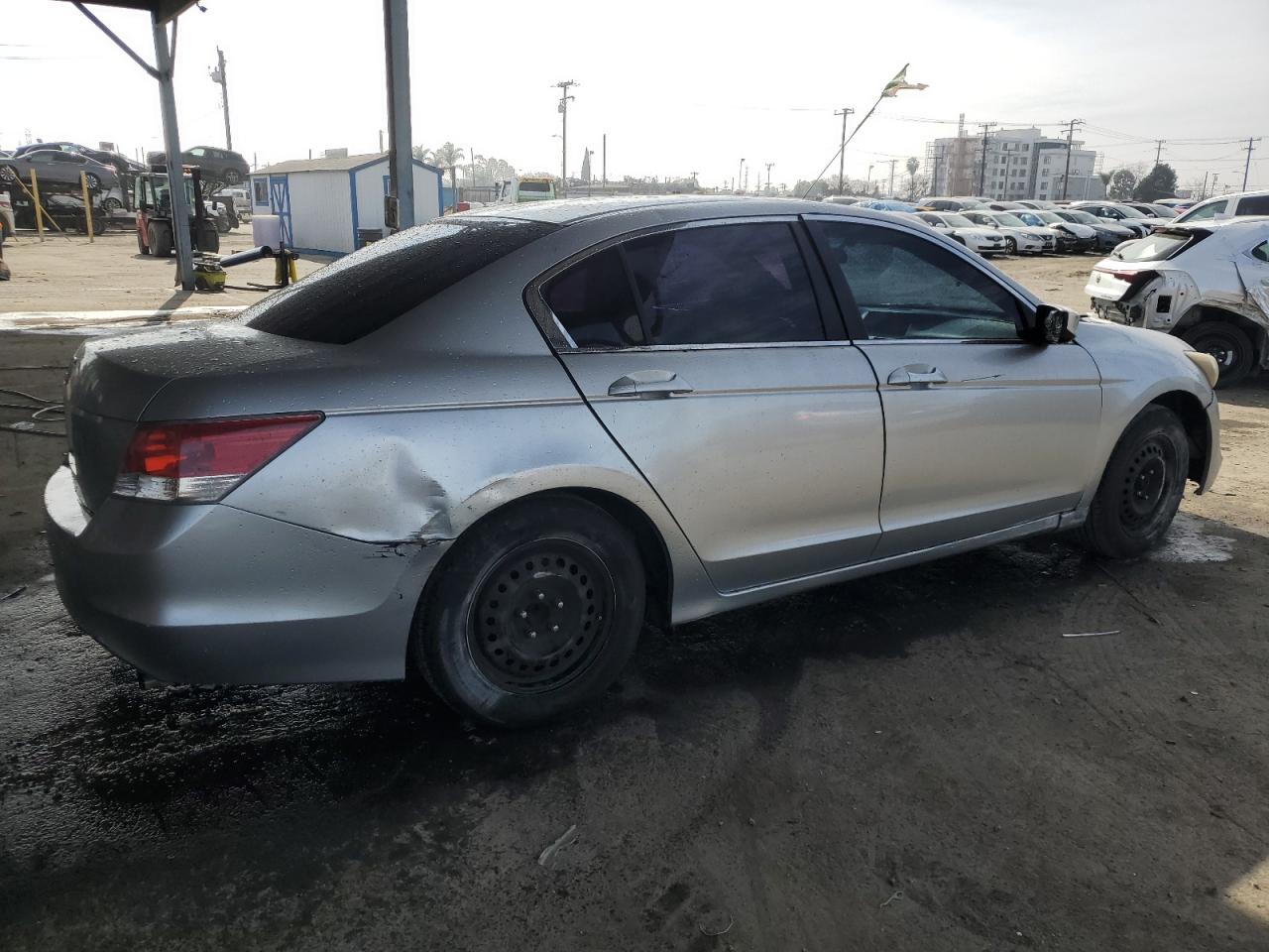 2010 Honda Accord VIN 1HGCP2F38AA163367 Copart auction photo, rear end / side damage thumbnail 3