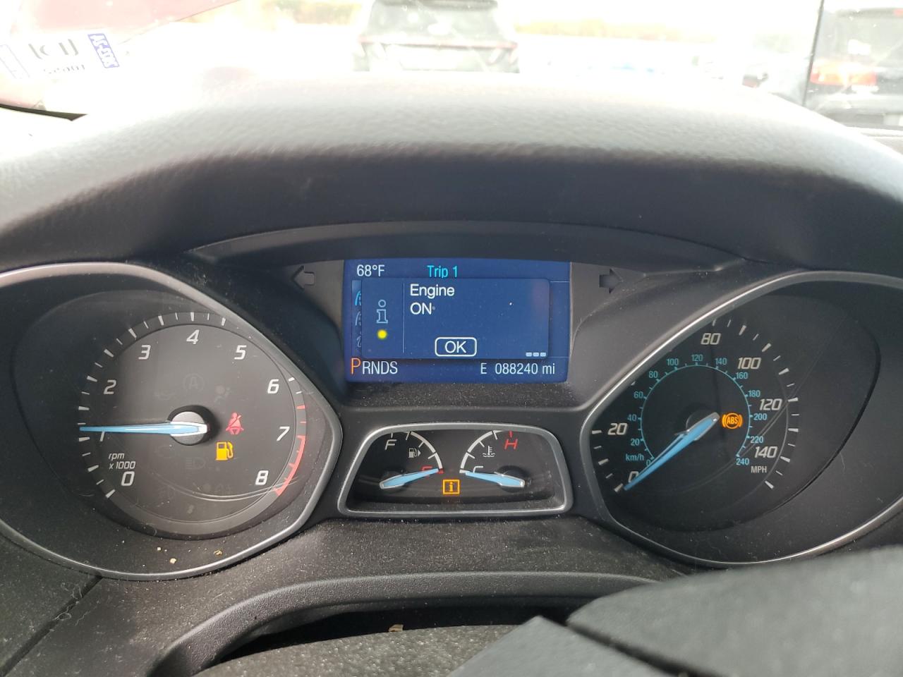 2014 Ford Focus VIN 1FADP3K25EL188684 Copart auction photo, front end damage thumbnail 9
