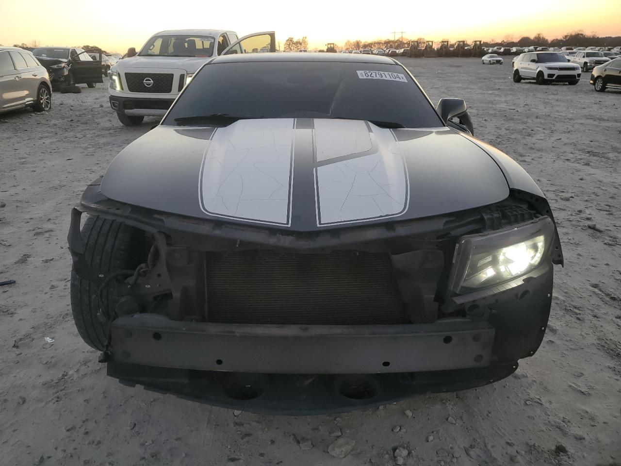 2015 Chevrolet Camaro VIN 2G1FD1E33F9301537 Copart auction photo, front end / side damage thumbnail 5