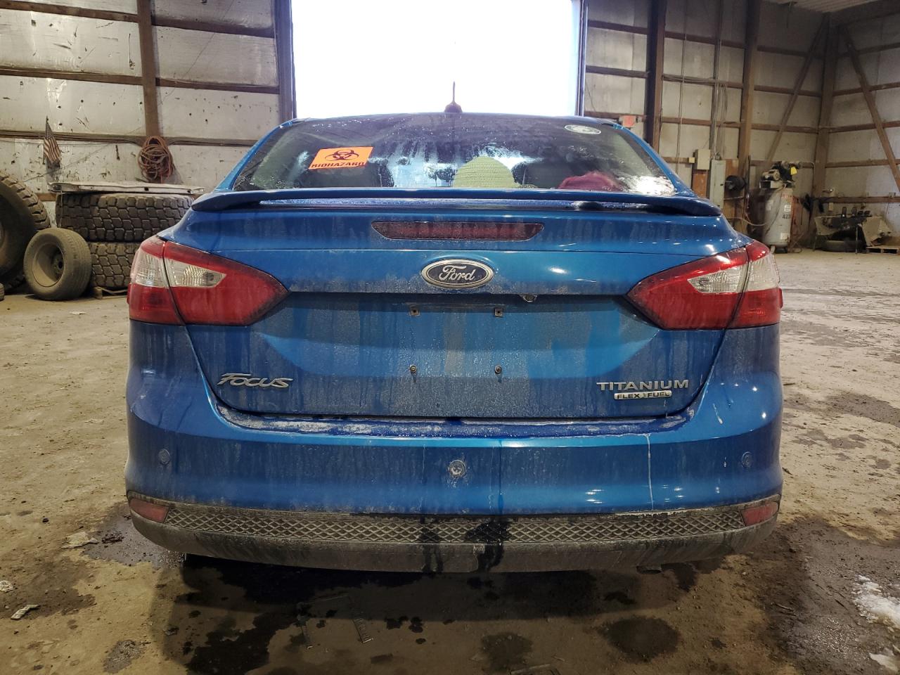 2013 Ford Focus VIN 1FADP3J20DL136928 Copart auction photo, front end / minor dent/scratches damage thumbnail 6