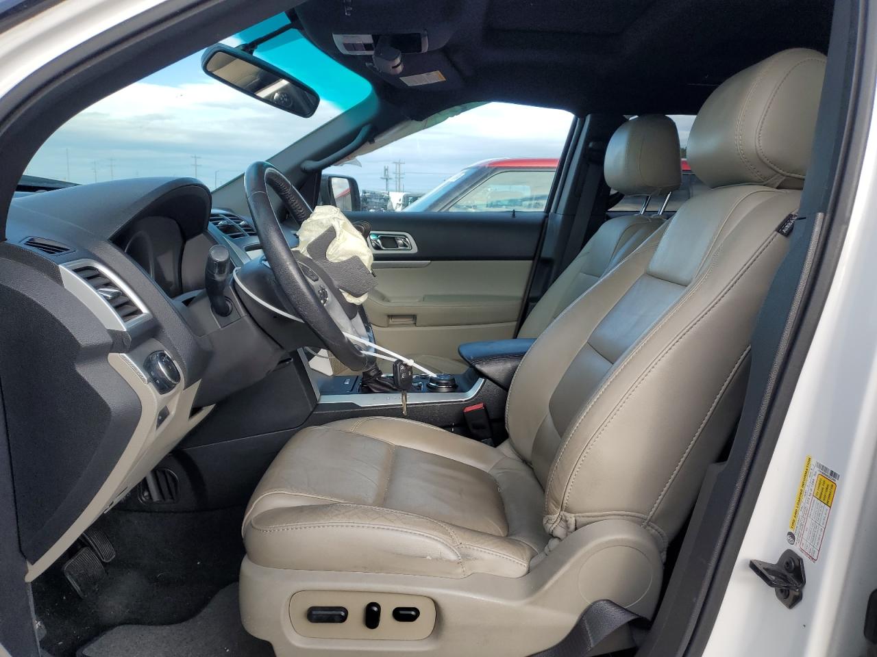 2014 Ford Explorer VIN 1FM5K8D86EGC23491 Copart auction photo, front end / mechanical damage thumbnail 7