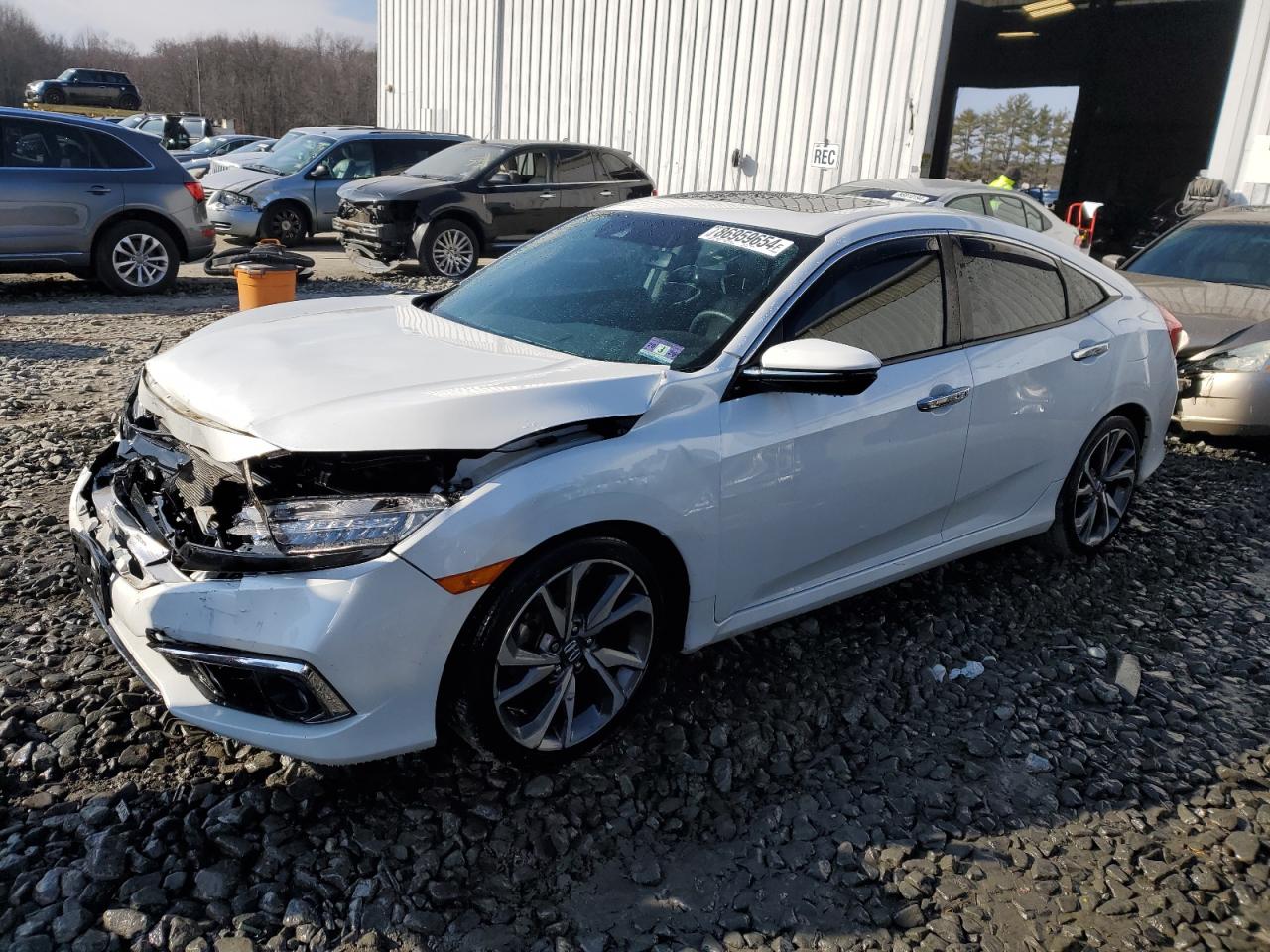 2019 Honda Civic VIN JHMFC1F91KX007156