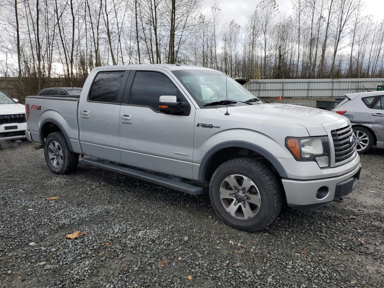 2012 Ford F-150 VIN 1FTFW1ET7CFD02629 Copart auction photo, side damage thumbnail 4