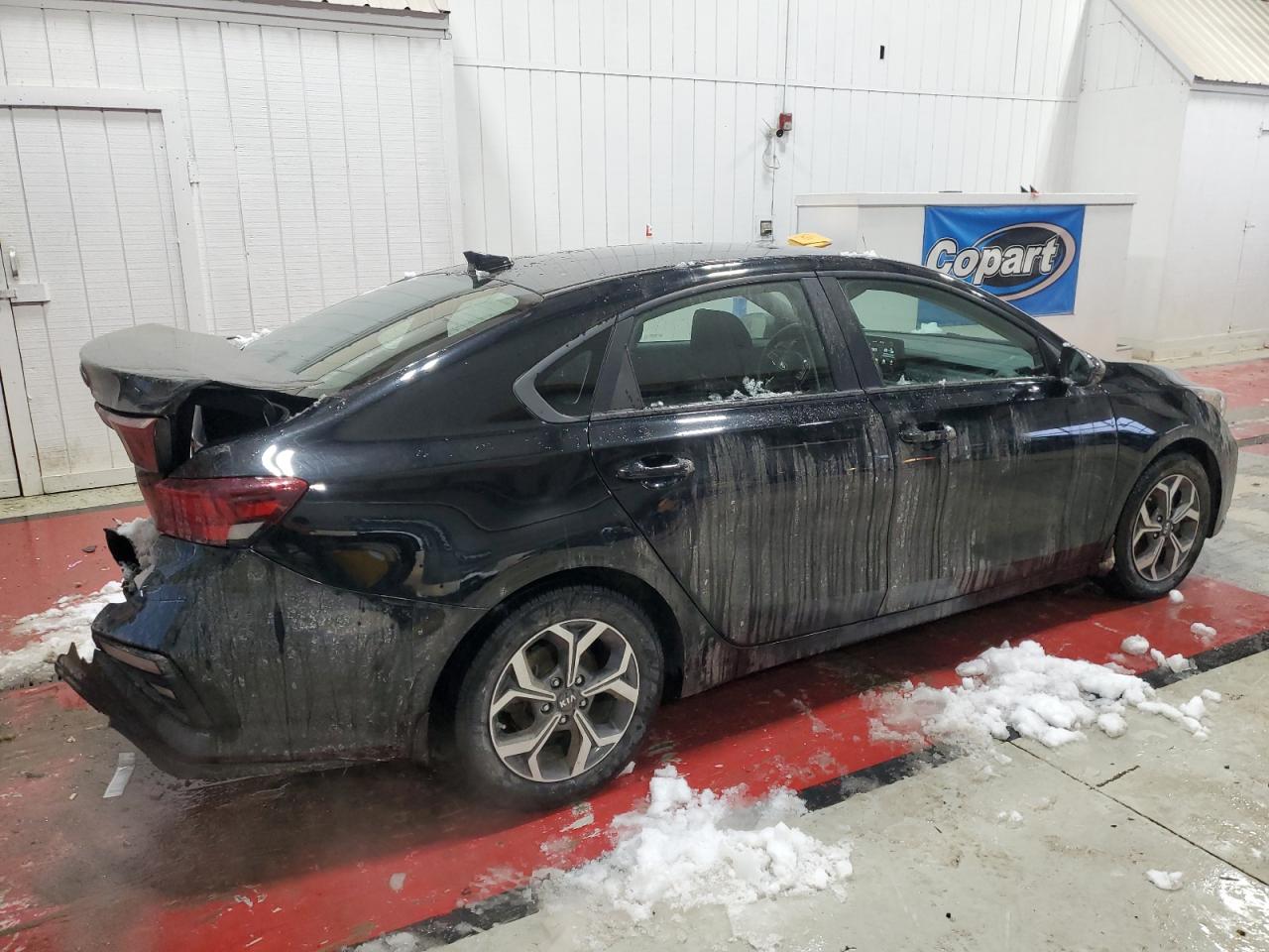 2019 KIA Forte VIN 3KPF24AD0KE133879 Copart auction photo, rear end damage thumbnail 3