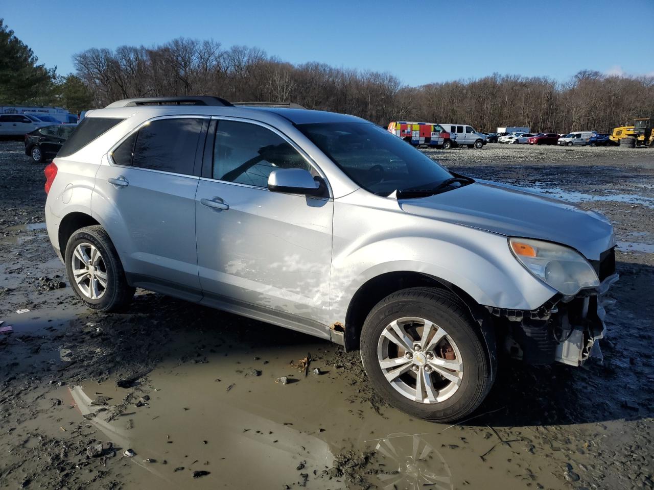 2011 Chevrolet Equinox VIN 2CNFLEEC0B6221167 Copart auction photo, front end damage thumbnail 4