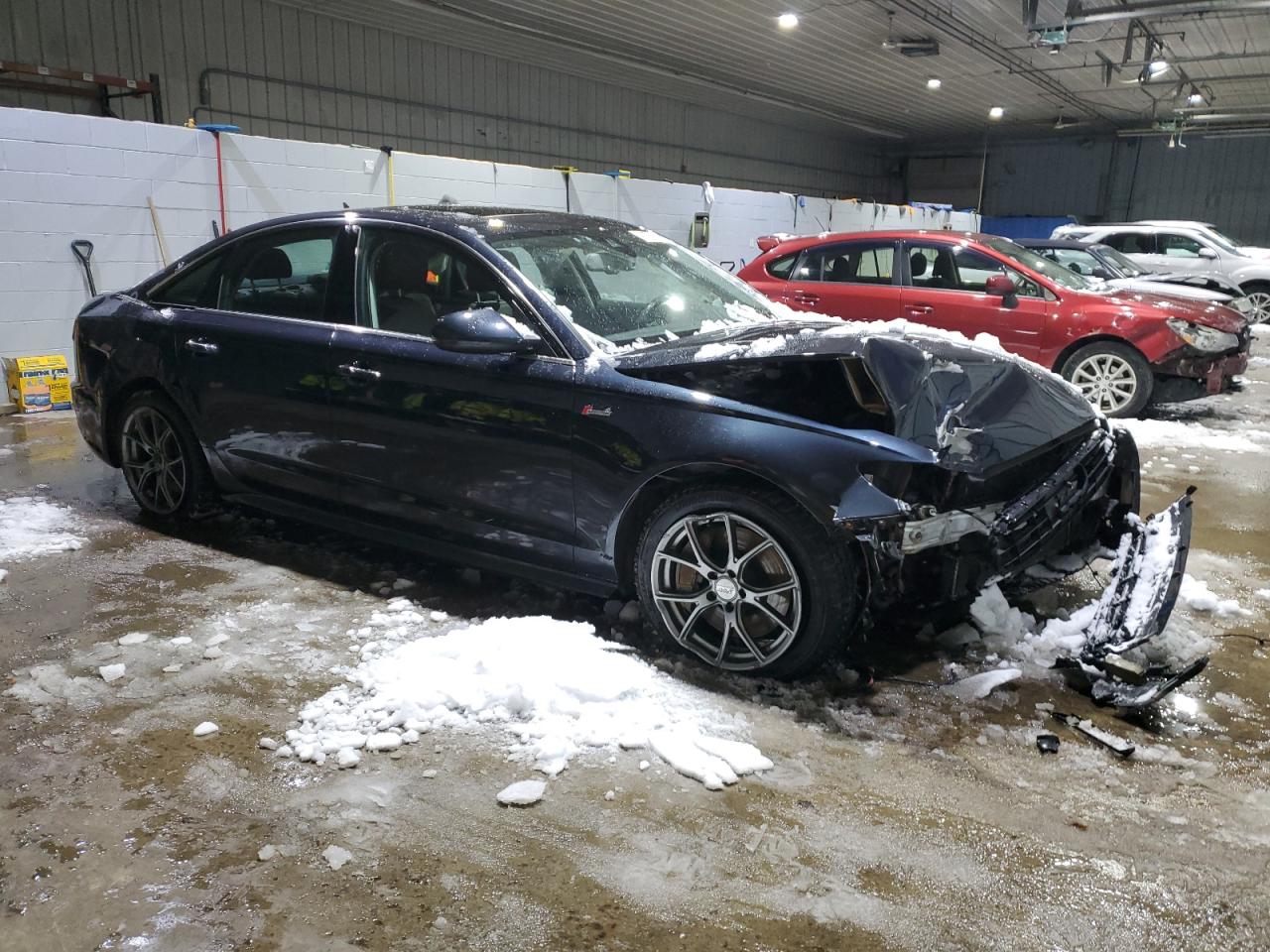 2018 Audi A6 VIN WAUG3AFC6JN053249 Copart auction photo, front end / rear end damage thumbnail 4
