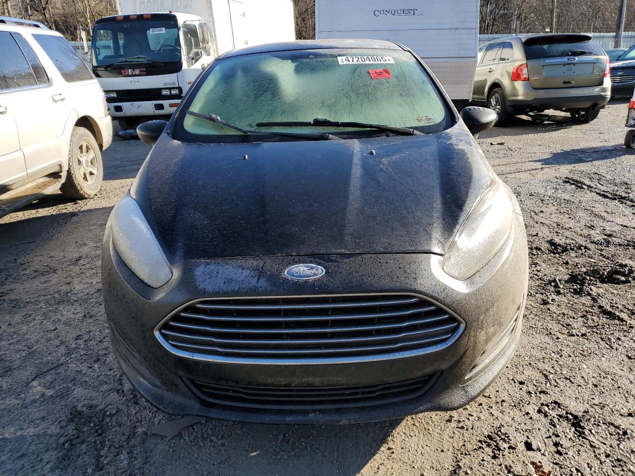 2019 Ford Fiesta VIN 3FADP4BJ8KM117972 Copart auction photo, water/flood damage thumbnail 5