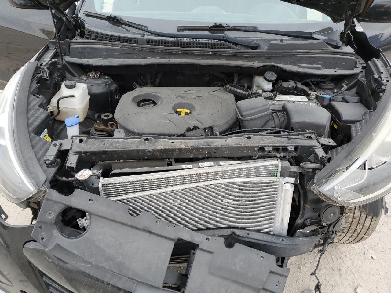 2015 Hyundai Tucson VIN KM8JTCAF1FU091762 Copart auction photo, front end / minor dent/scratches damage thumbnail 12