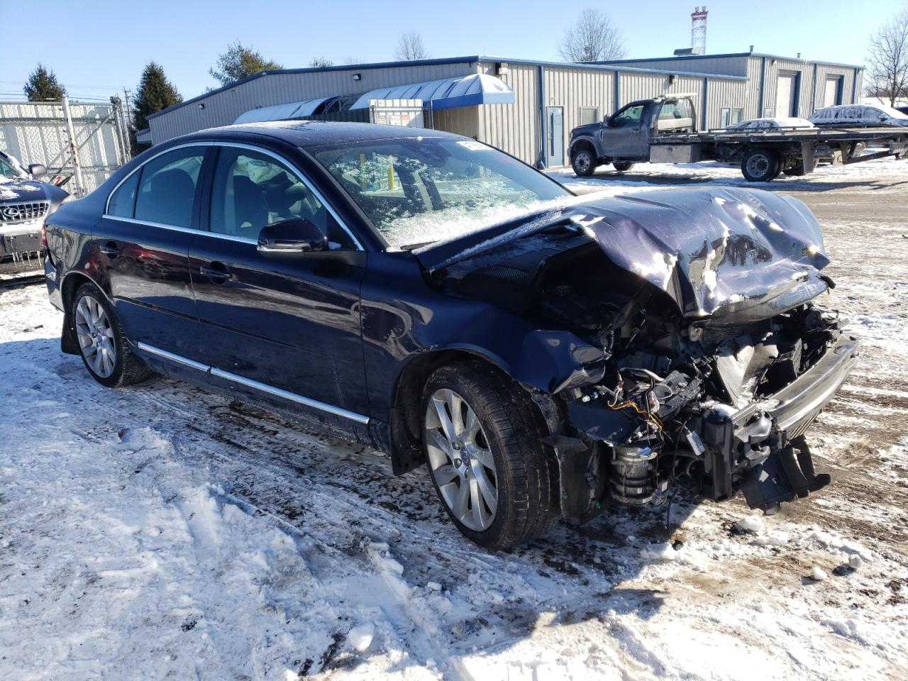 2016 Volvo S80 VIN YV140MAK8G1198639 Copart auction photo, all over / mechanical damage thumbnail 4