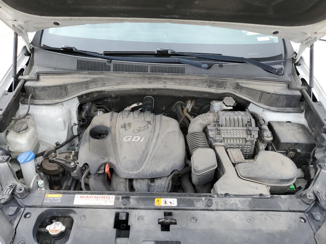 2014 Hyundai Santa Fe VIN 5XYZU3LB8EG177178 Copart auction photo, minor dent/scratches damage thumbnail 12