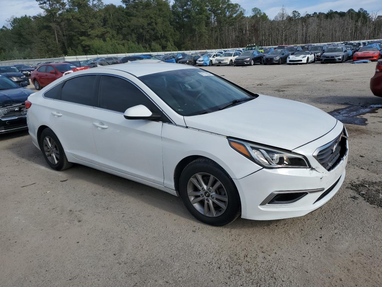 2017 Hyundai Sonata VIN 5NPE24AF7HH489201 Copart auction photo, front end damage thumbnail 4