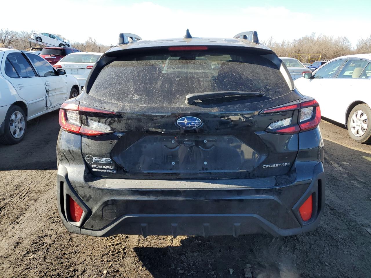 2024 Subaru XV VIN JF2GUADC7R8235508 Copart auction photo, rear end damage thumbnail 6